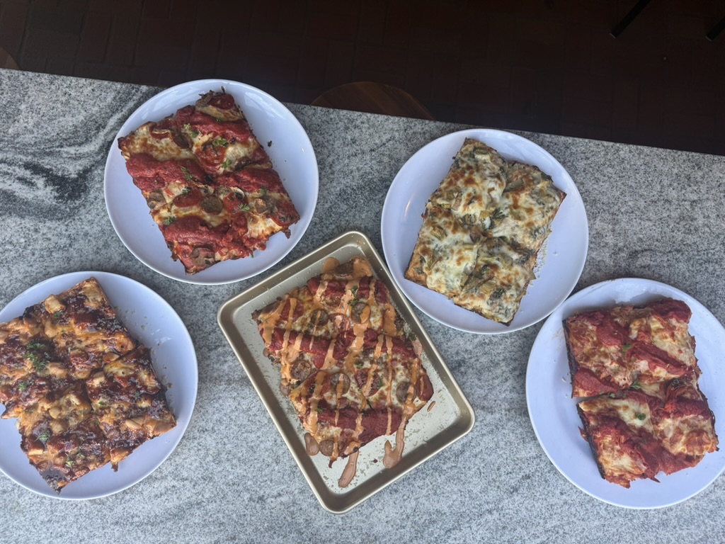 Detroit Style Pizzas